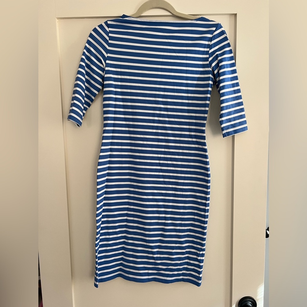 Saint James striped mini dress
